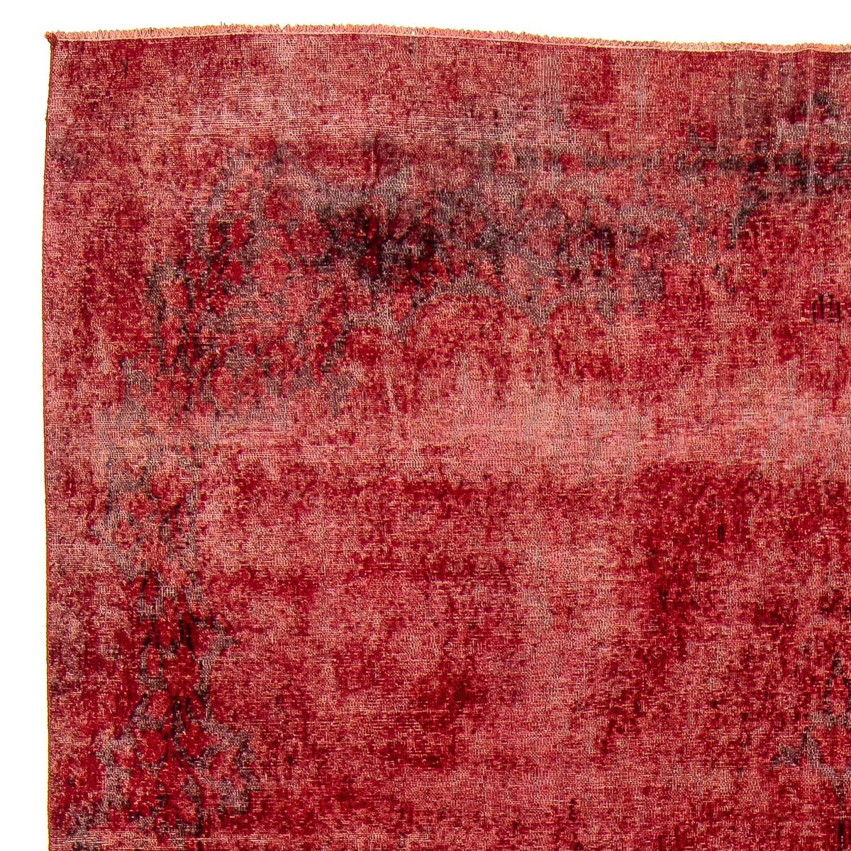 Tapis vintage - 385 x 265 cm - rouge foncé