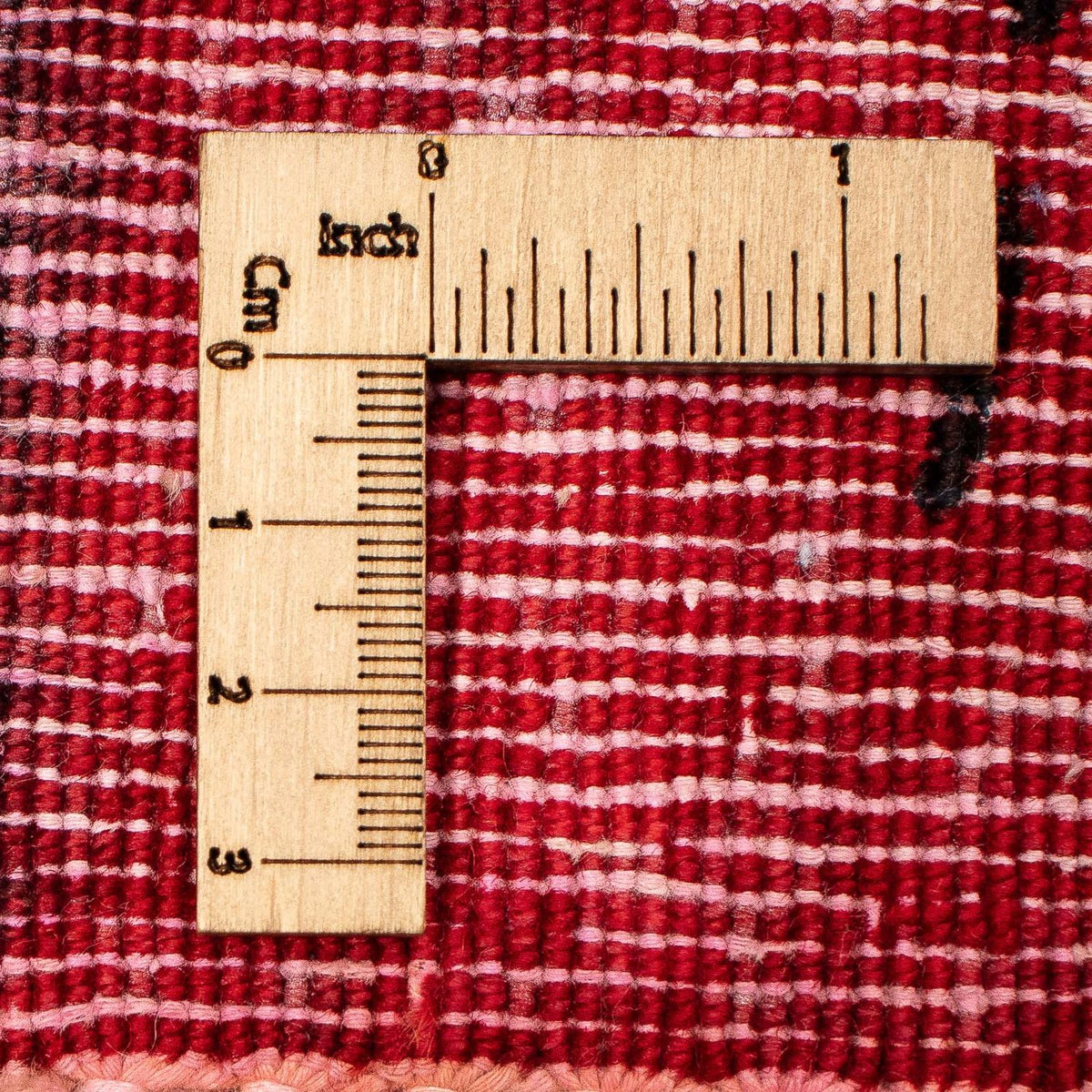 Tapis vintage - 385 x 265 cm - rouge foncé