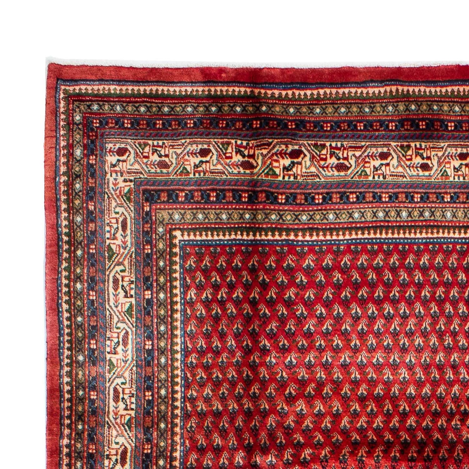 Tapis persan - Mir - 329 x 214 cm - rouge foncé