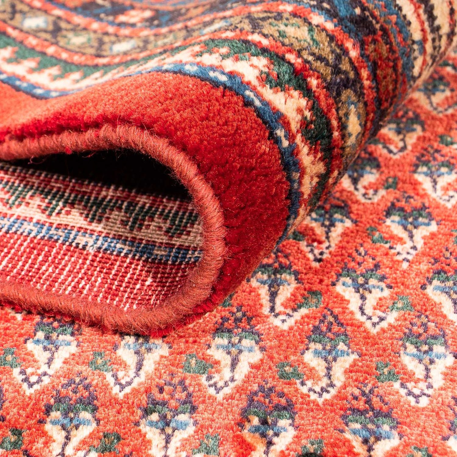 Tapis persan - Mir - 329 x 214 cm - rouge foncé