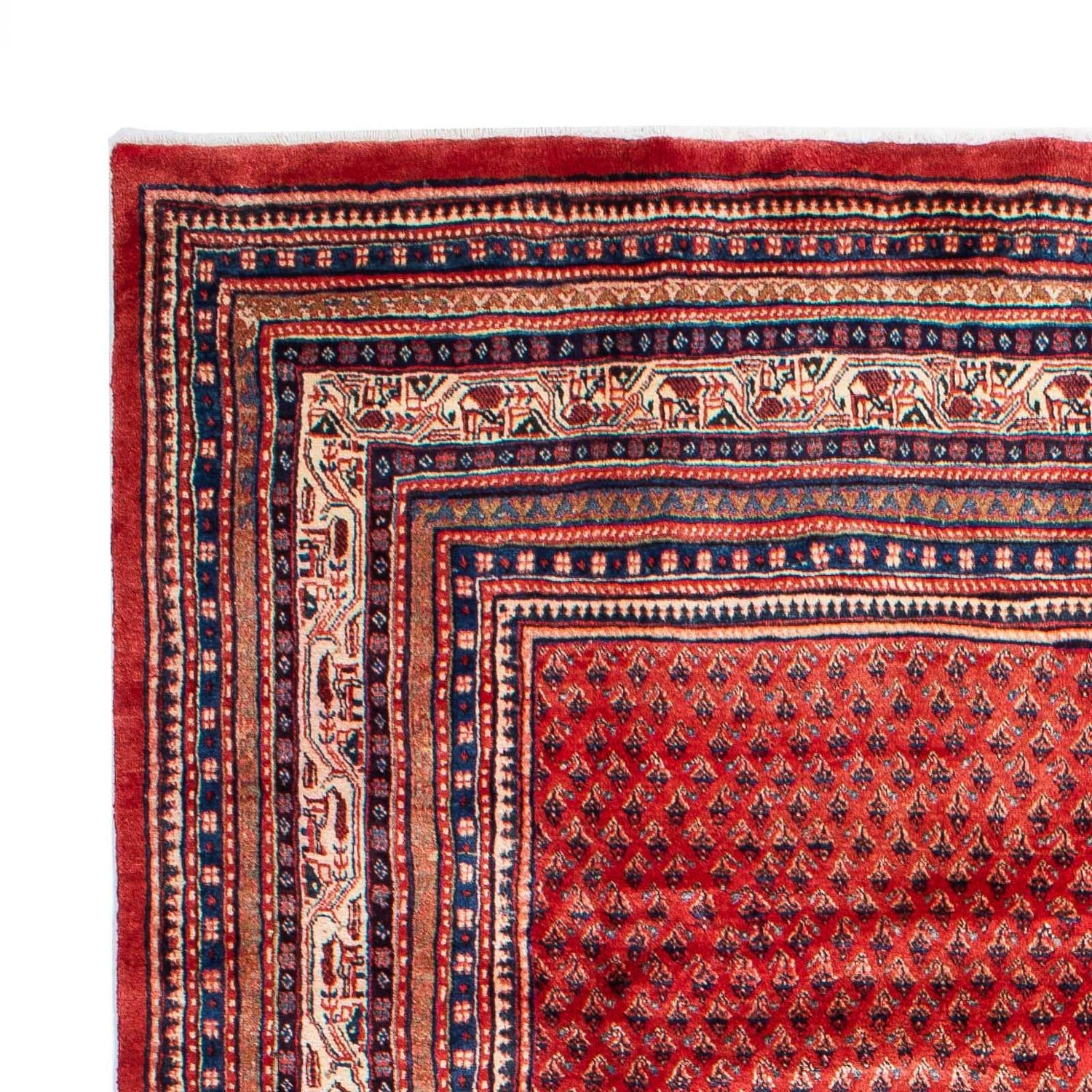 Tapis persan - Mir - 316 x 220 cm - rouge