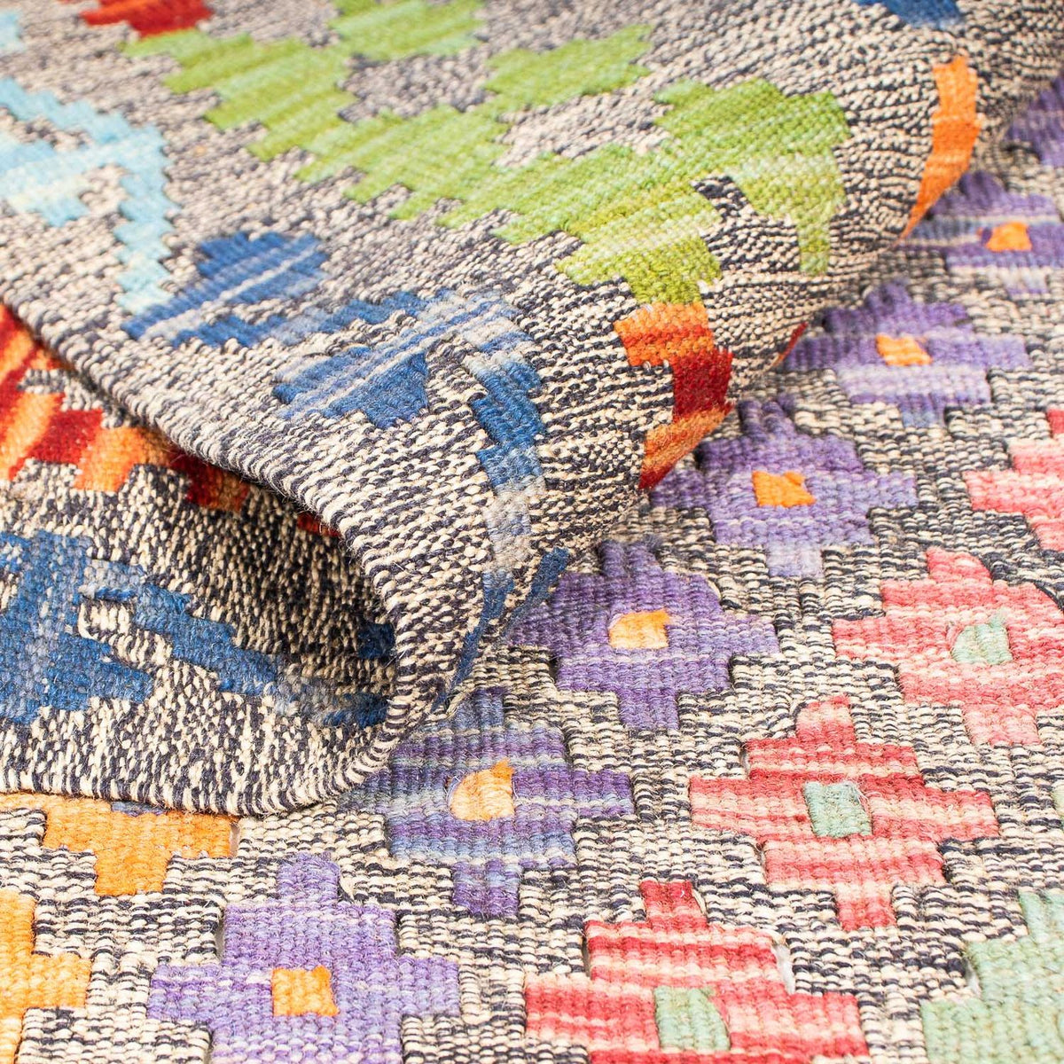 Tapis Kelim - Oriental - 349 x 257 cm - multicolore