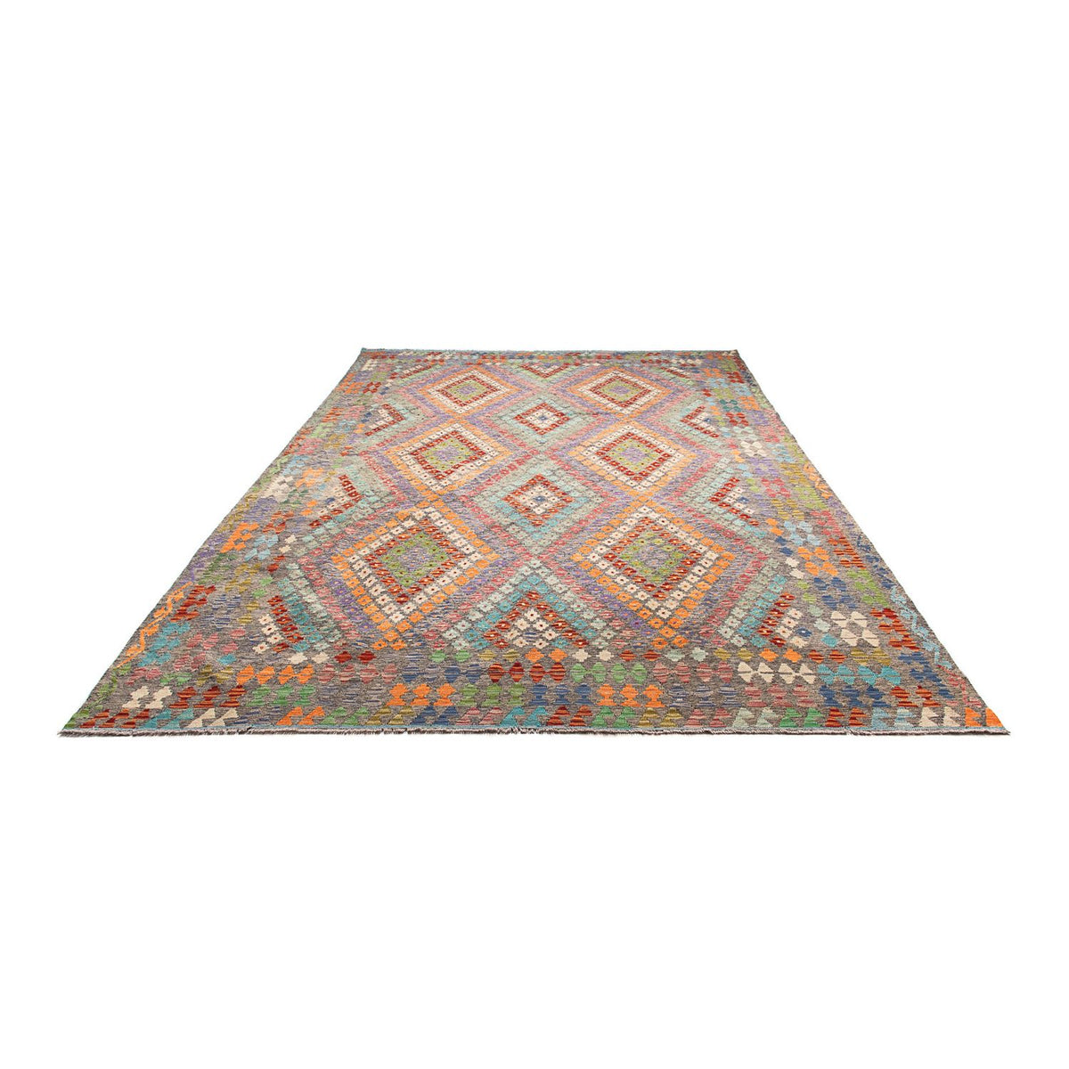Tapis Kelim - Oriental - 349 x 257 cm - multicolore