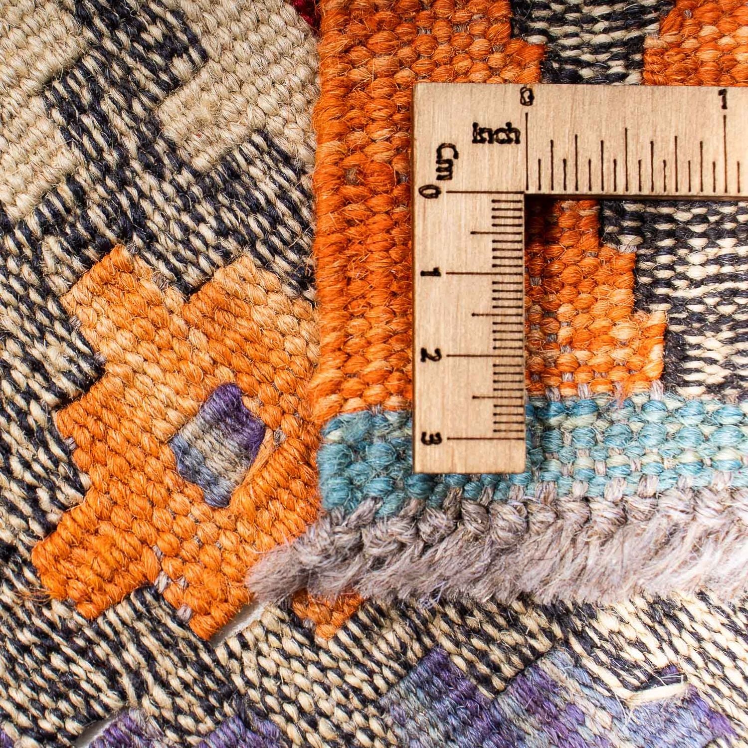 Tapis Kelim - Oriental - 349 x 257 cm - multicolore