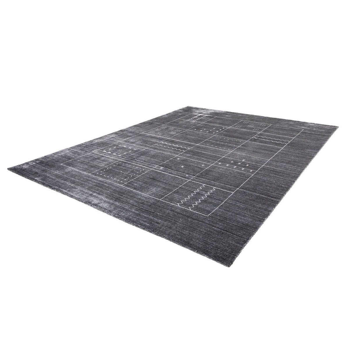 Tapis vintage - 350 x 250 cm - gris
