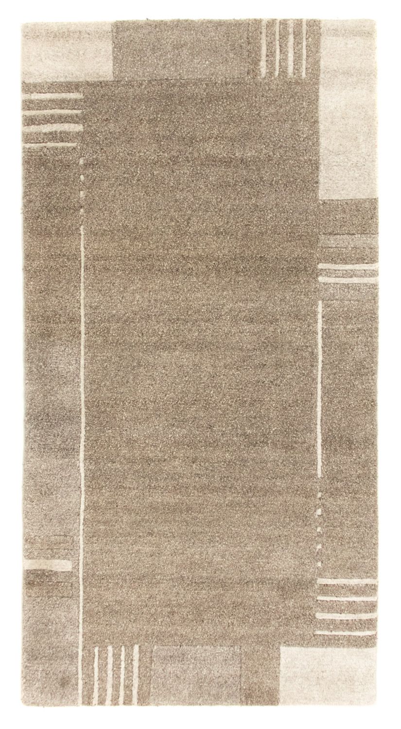 Tapis Népalais - 140 x 70 cm - beige
