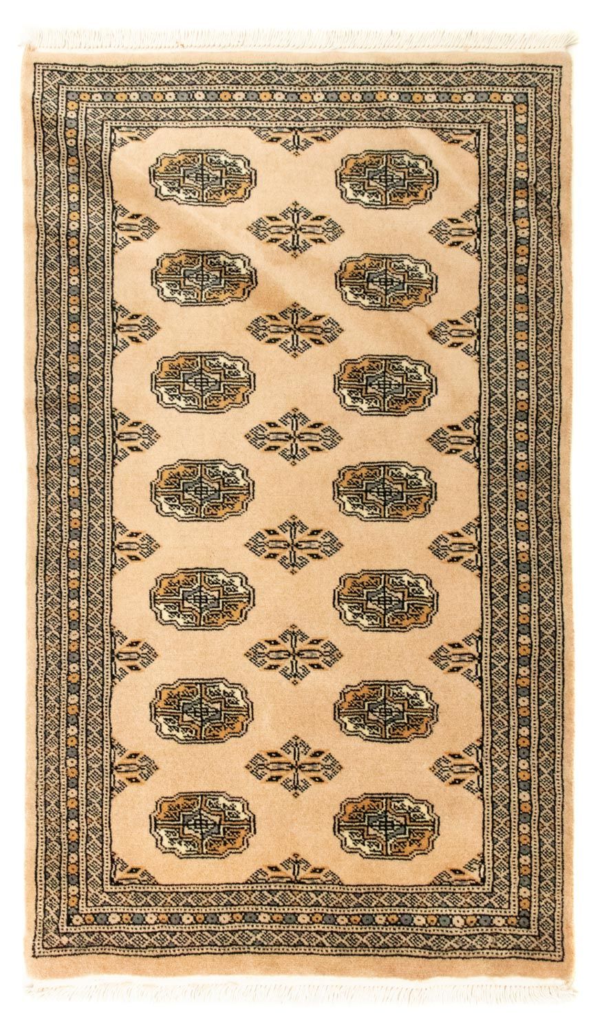 Tapis afghan - Boukhara - 130 x 77 cm - beige