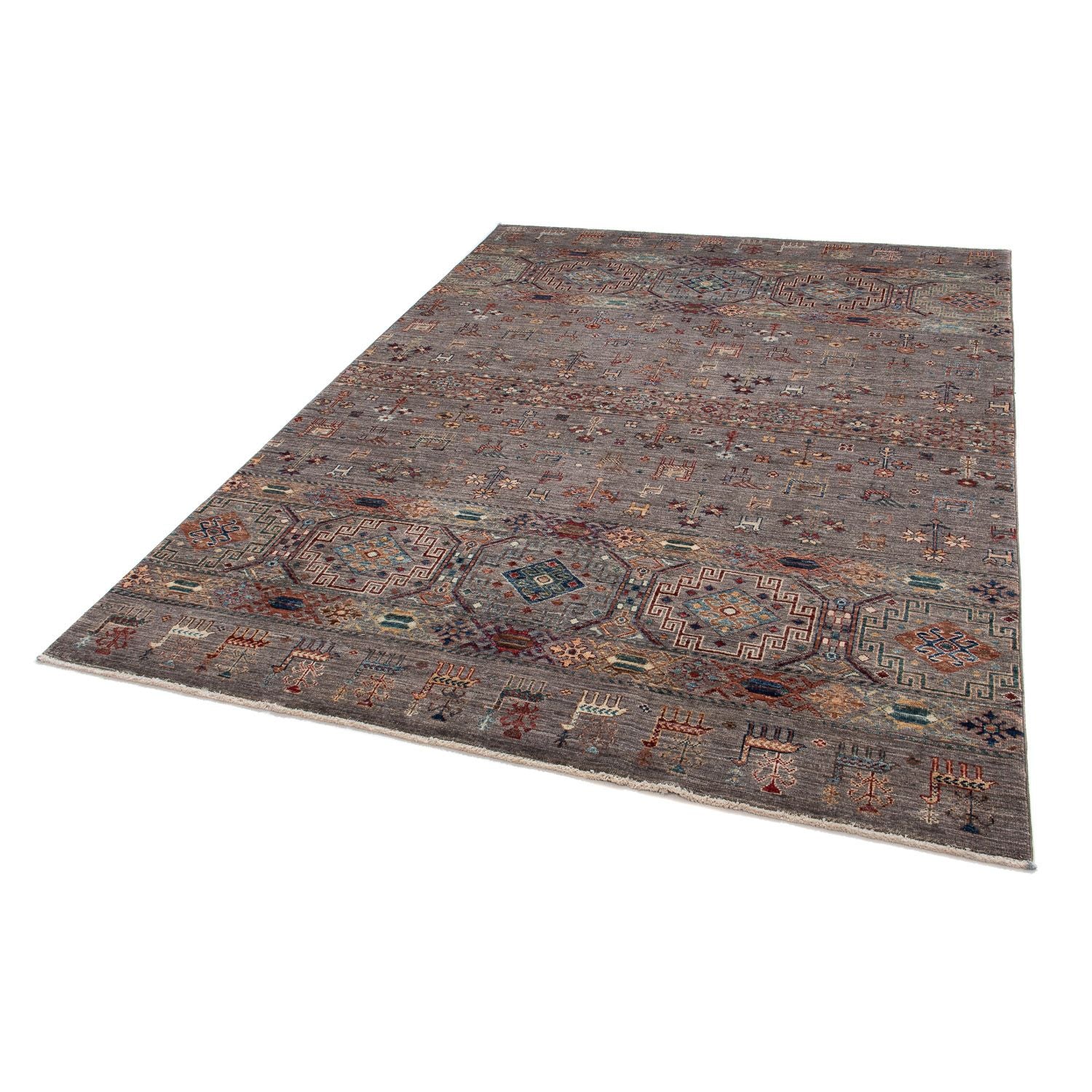 Tapis Ziegler - 230 x 168 cm - marron foncé