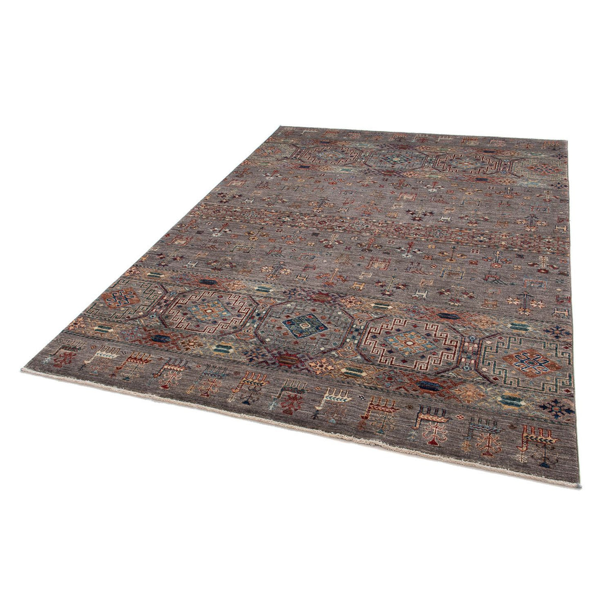 Tapis Ziegler - 230 x 168 cm - marron foncé