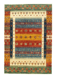 Tapis persan - Nomadic - 149 x 104 cm - multicolore