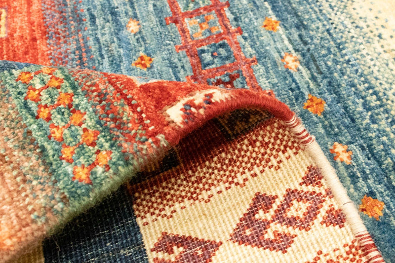 Tapis persan - Nomadic - 149 x 104 cm - multicolore