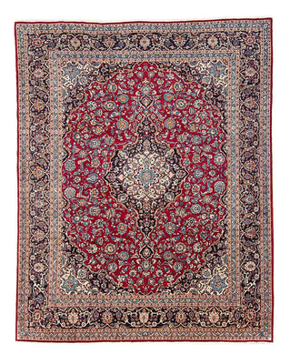 Tapis persan - Keshan - 375 x 291 cm - rouge
