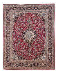 Tapis persan - Keshan - 375 x 291 cm - rouge