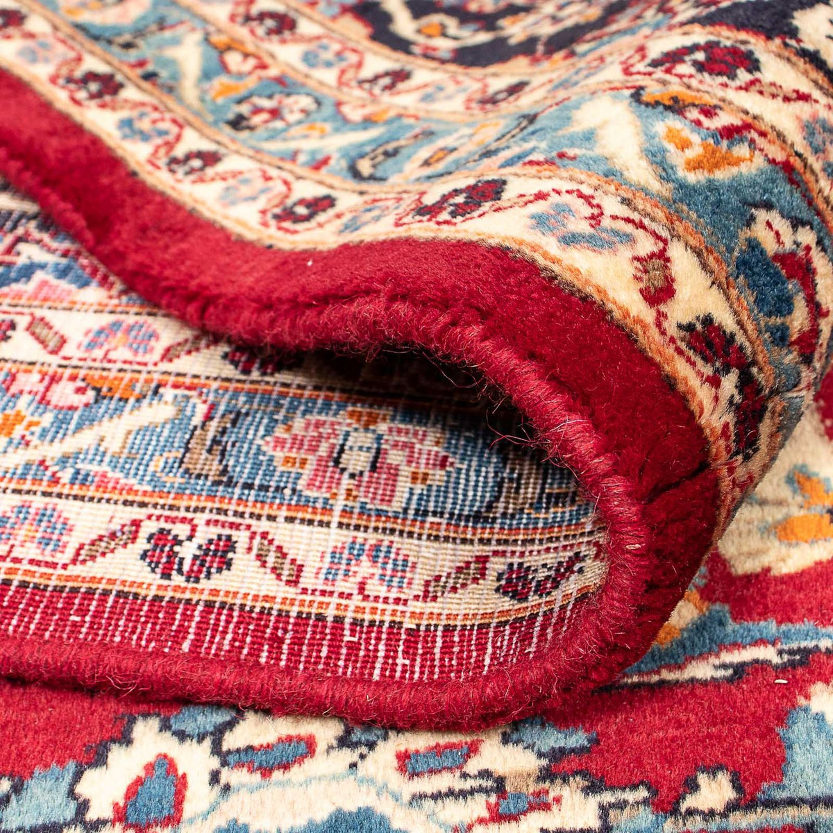 Tapis persan - Keshan - 375 x 291 cm - rouge