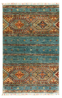 Tapis Ziegler - Moderne - 126 x 82 cm - turquoise
