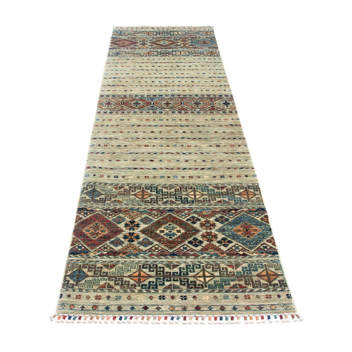 Tapis de couloir Tapis Ziegler - 299 x 77 cm - multicolore
