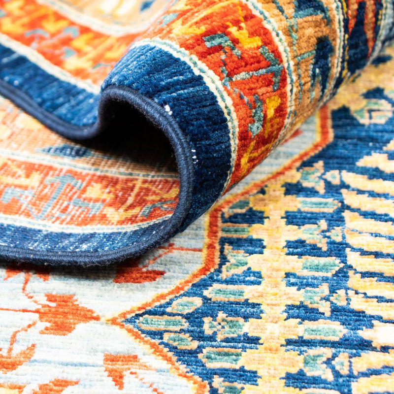 Tapis Ziegler - 415 x 298 cm - bleu