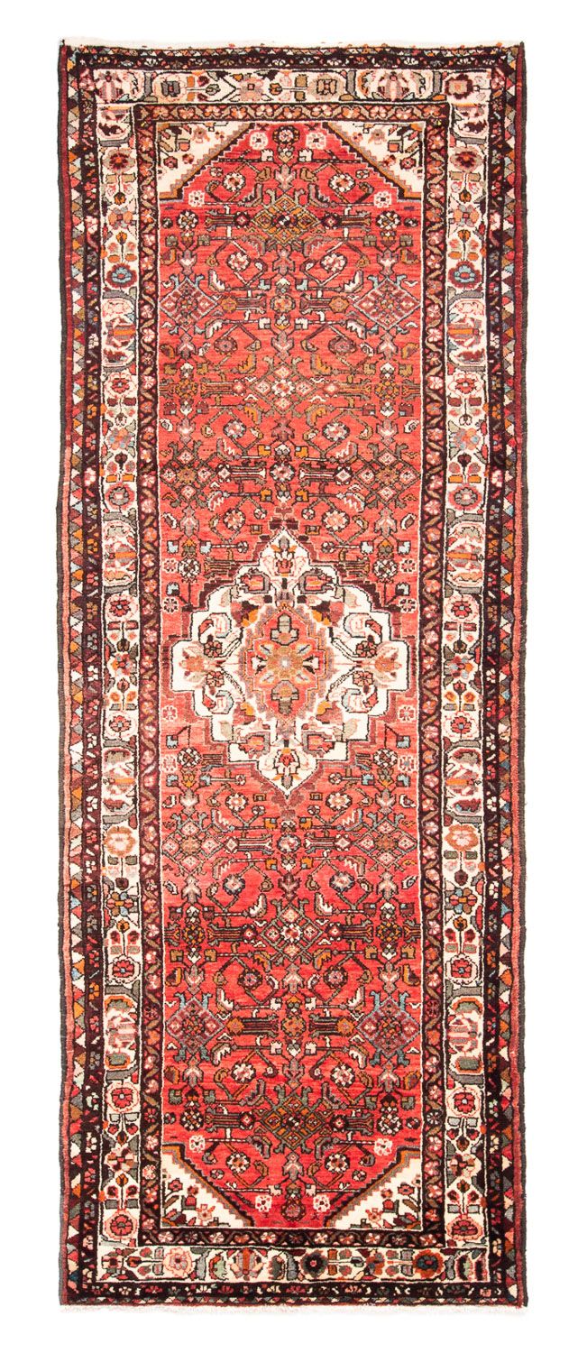 Tapis de couloir Tapis persan - Nomadic - 328 x 110 cm - rouge