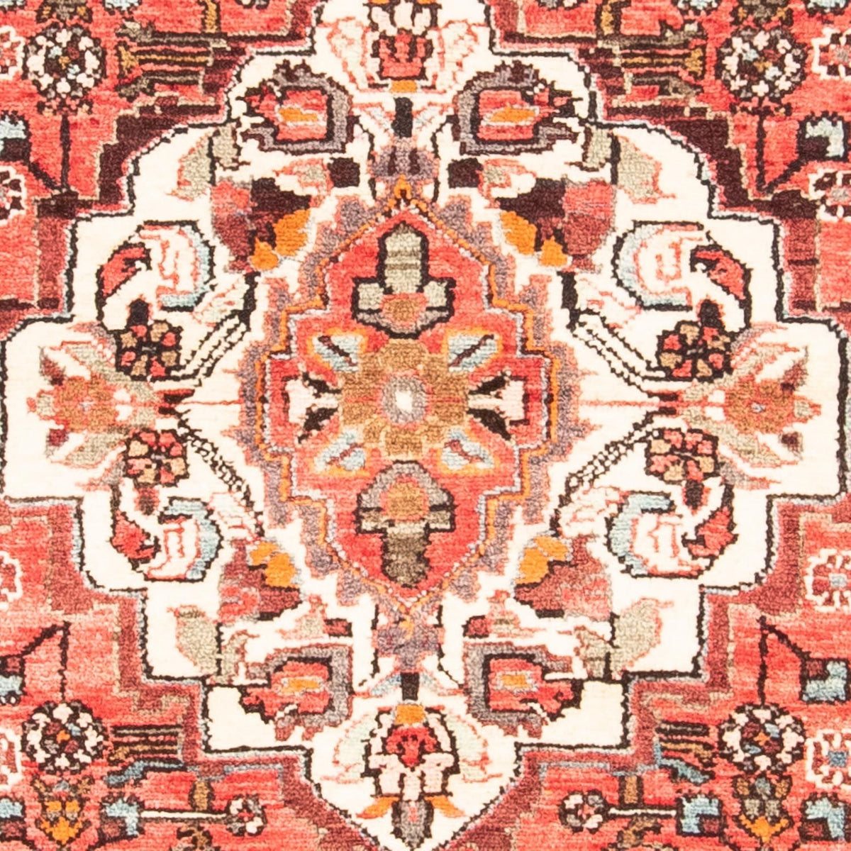 Tapis de couloir Tapis persan - Nomadic - 328 x 110 cm - rouge