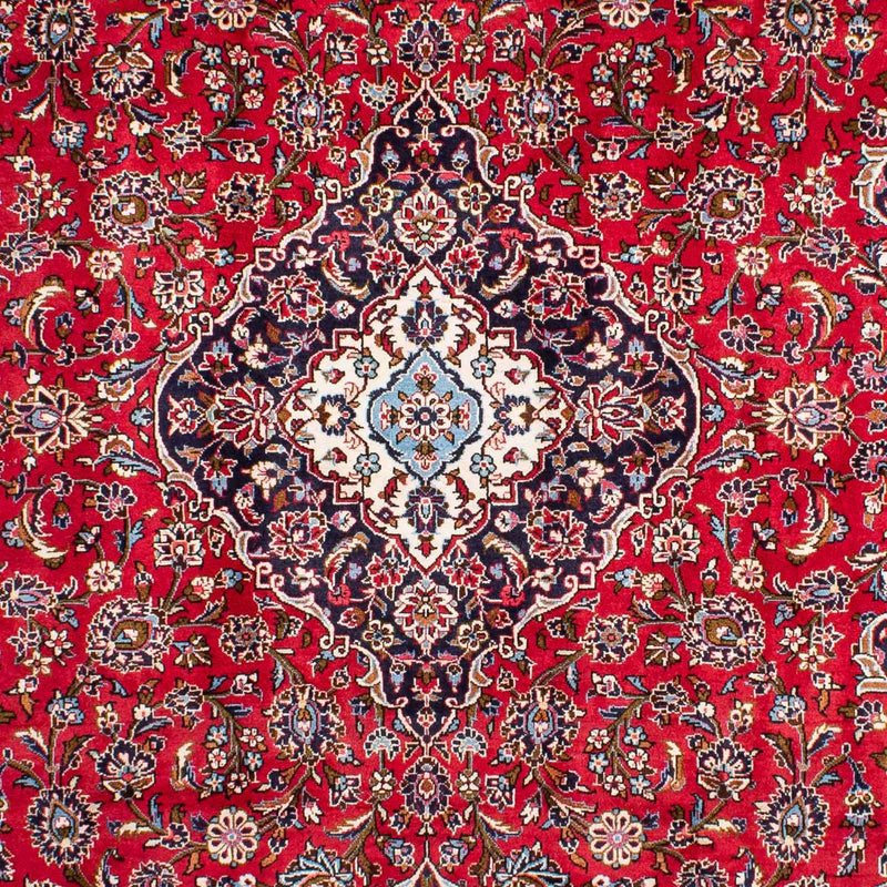 Tapis persan - Keshan - 354 x 253 cm - rouge foncé