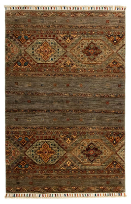 Tapis Ziegler - Moderne - 118 x 80 cm - marron foncé