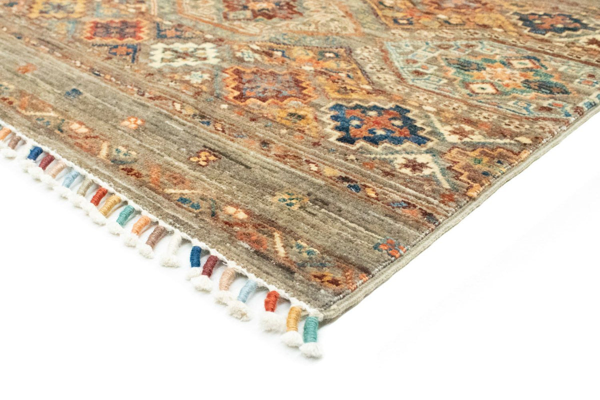 Tapis Ziegler carré  - 167 x 144 cm - chocolat clair