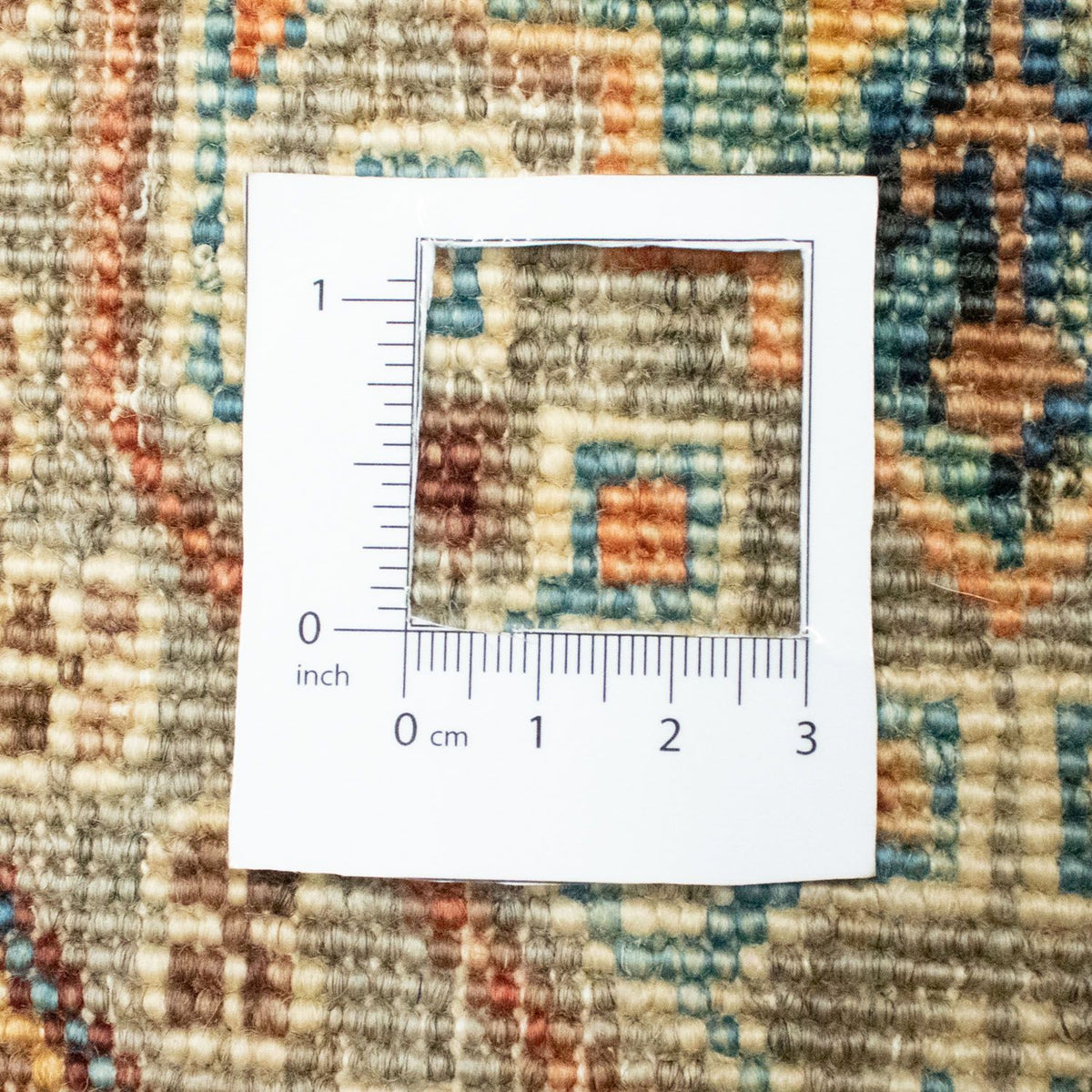 Tapis Ziegler carré  - 167 x 144 cm - chocolat clair