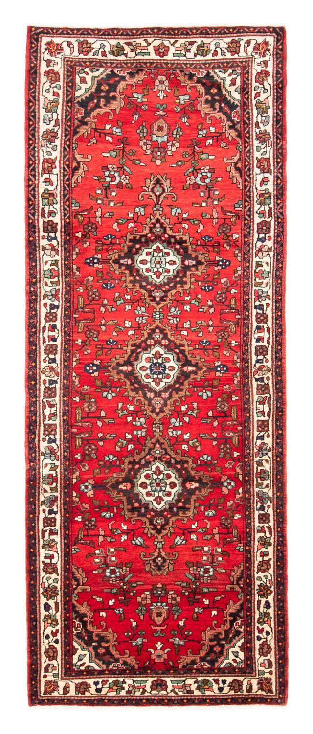 Tapis de couloir Tapis persan - Nomadic - 291 x 110 cm - rouge