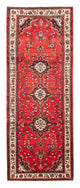 Tapis de couloir Tapis persan - Nomadic - 291 x 110 cm - rouge