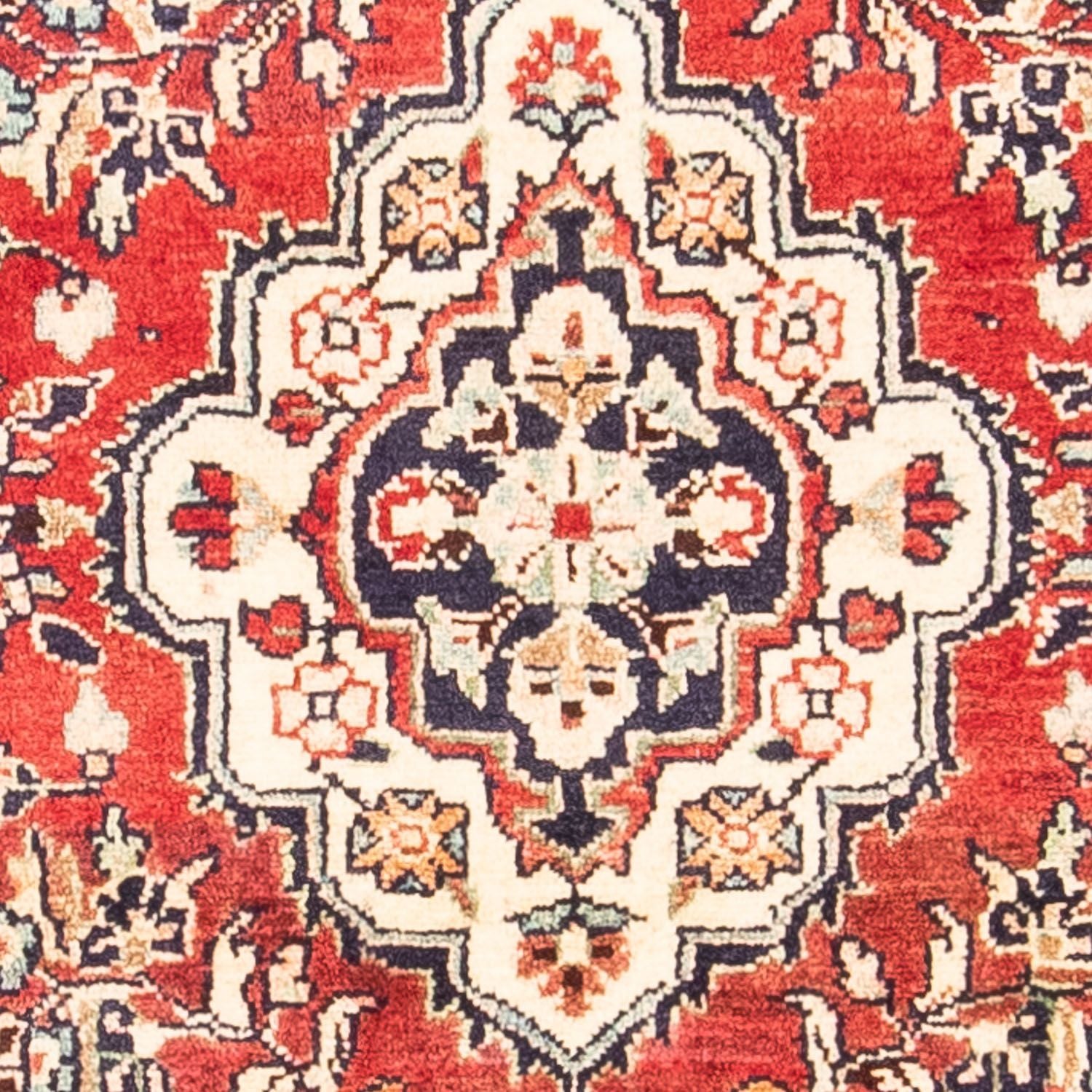 Tapis de couloir Tapis persan - Nomadic - 288 x 110 cm - rouge