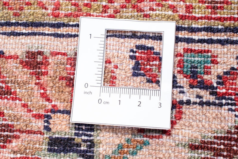 Tapis de couloir Tapis persan - Nomadic - 288 x 110 cm - rouge