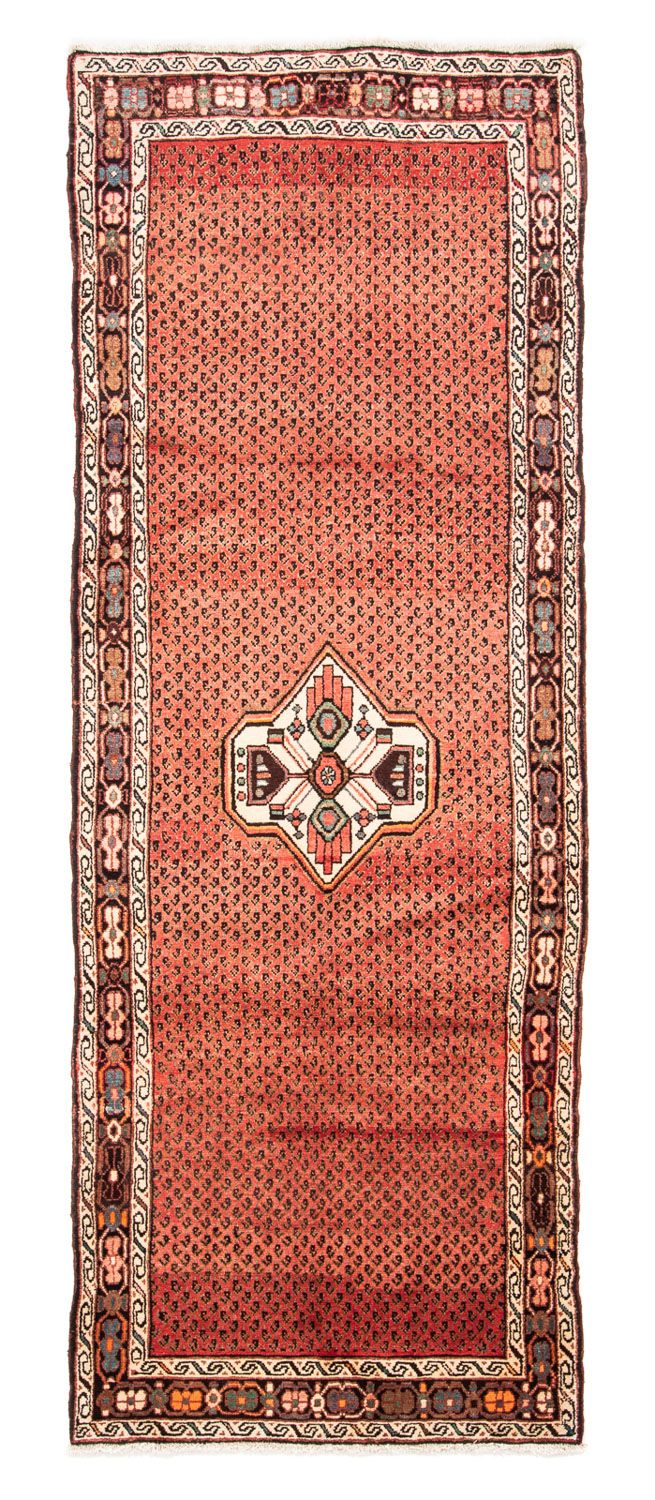 Tapis de couloir Tapis persan - Nomadic - 290 x 106 cm - rouge clair