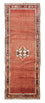 Tapis de couloir Tapis persan - Nomadic - 290 x 106 cm - rouge clair