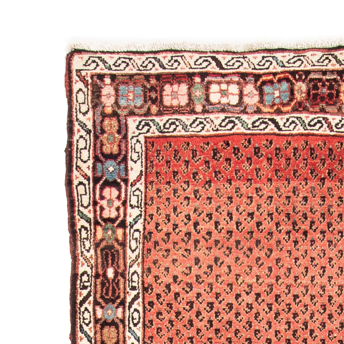 Tapis de couloir Tapis persan - Nomadic - 290 x 106 cm - rouge clair