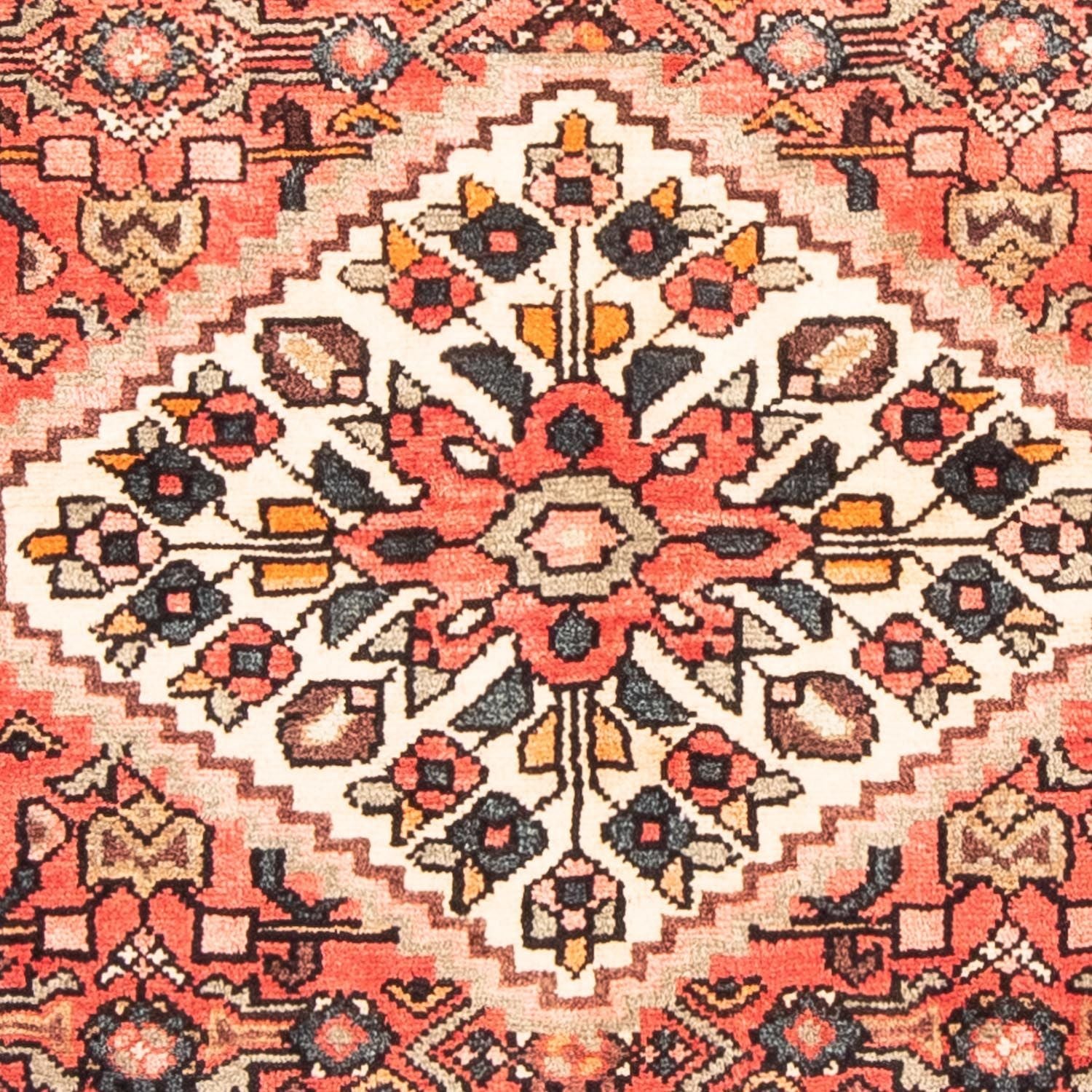 Tapis de couloir Tapis persan - Nomadic - 308 x 104 cm - rouge