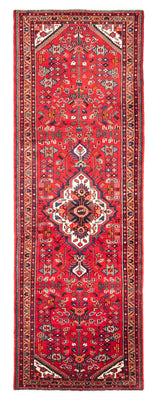Tapis de couloir Tapis persan - Nomadic - 358 x 120 cm - rouge