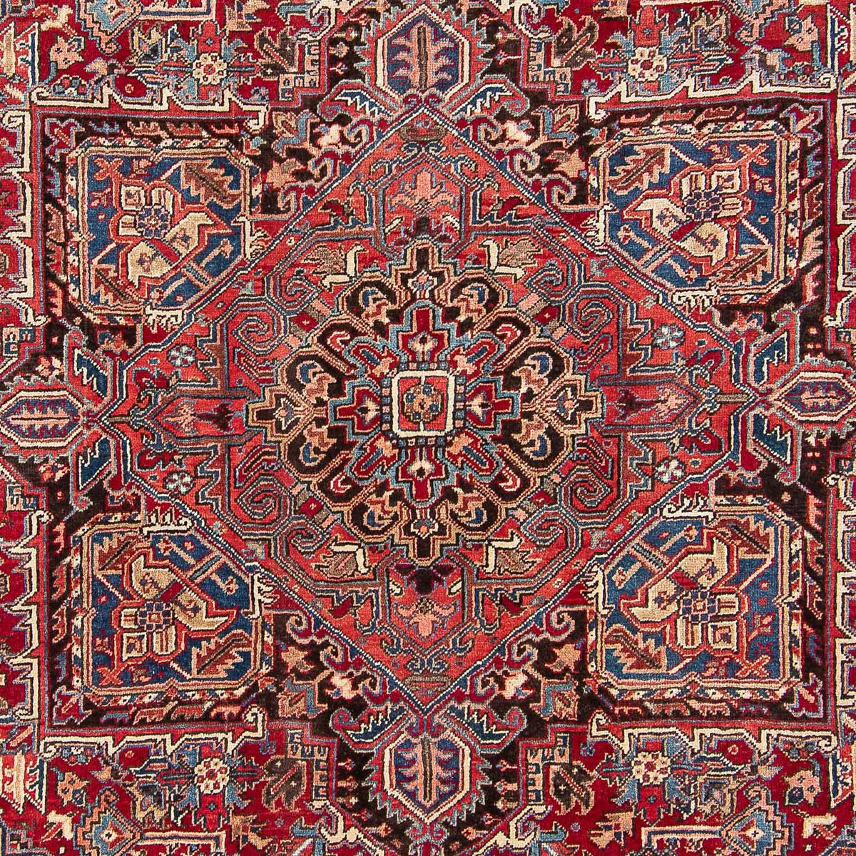 Tapis persan - Nomadic - 365 x 266 cm - rouge