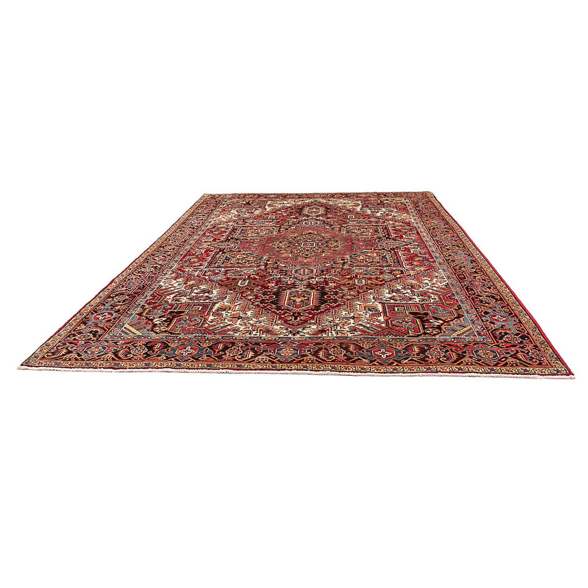 Tapis persan - Nomadic - 365 x 266 cm - rouge