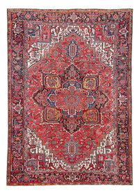 Tapis persan - Nomadic - 335 x 243 cm - rouge clair