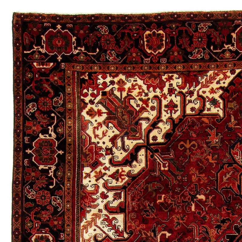 Tapis persan - Nomadic - 400 x 300 cm - rouge foncé