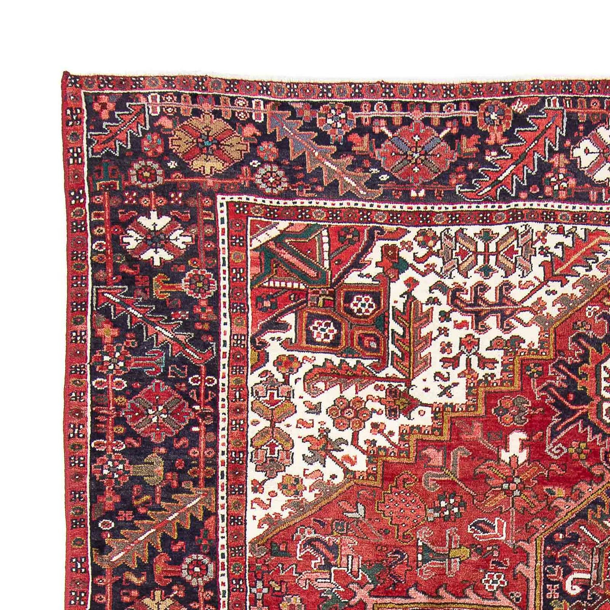 Tapis persan - Nomadic - 331 x 247 cm - rouge