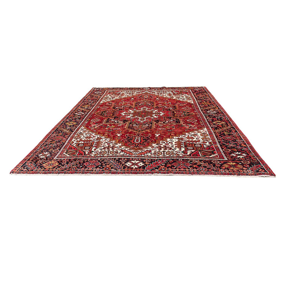 Tapis persan - Nomadic - 331 x 247 cm - rouge
