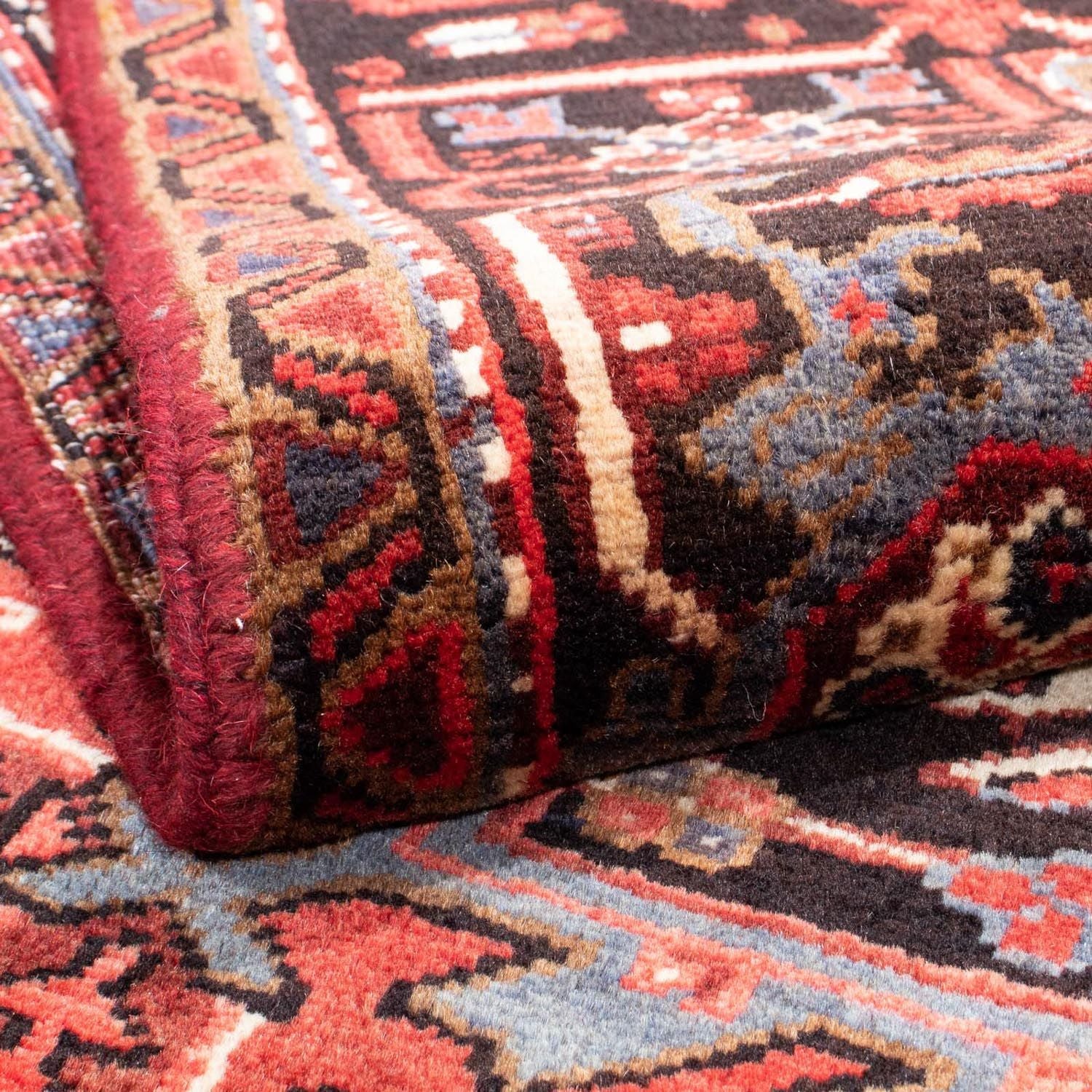 Tapis persan - Nomadic - 300 x 215 cm - rouge