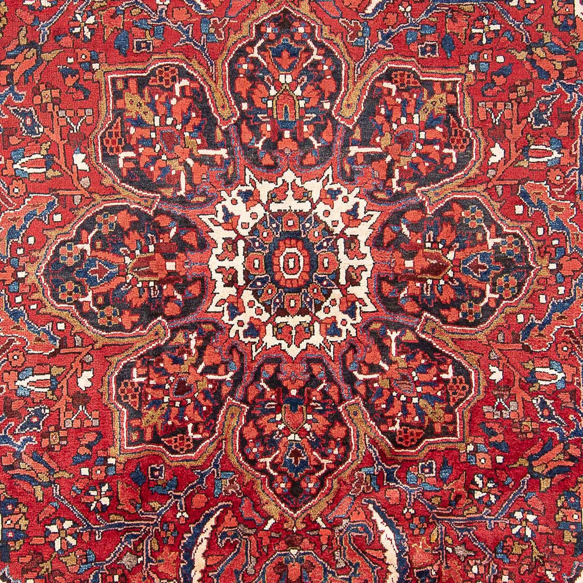 Tapis persan - Nomadic - 368 x 248 cm - rouge