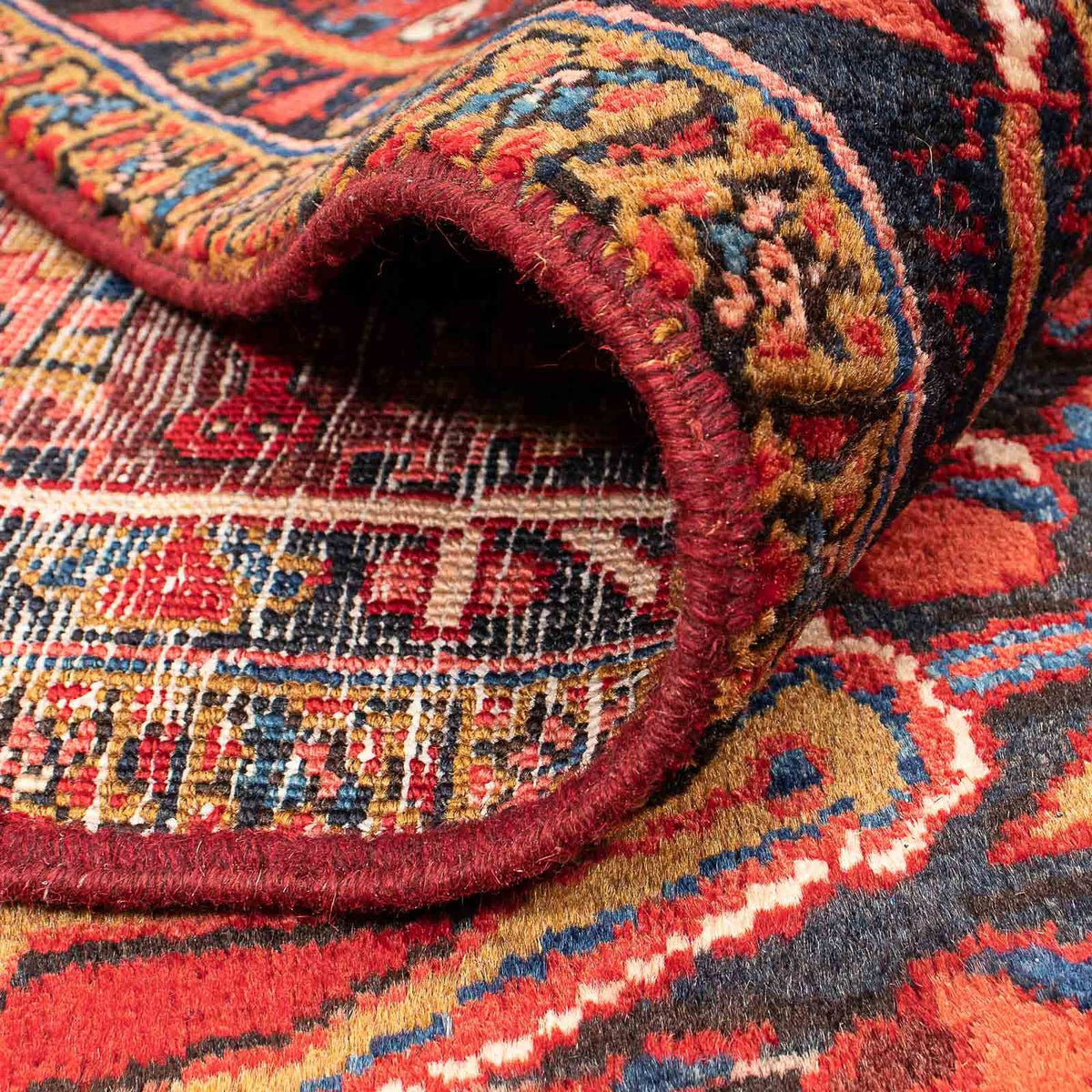Tapis persan - Nomadic - 368 x 248 cm - rouge