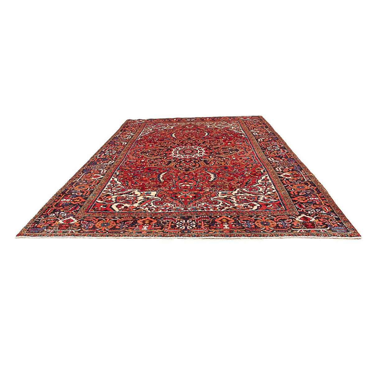 Tapis persan - Nomadic - 368 x 248 cm - rouge
