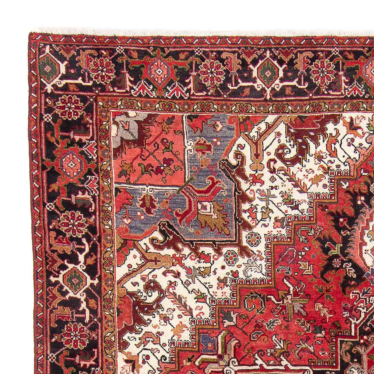 Tapis persan - Nomadic - 328 x 260 cm - rouge