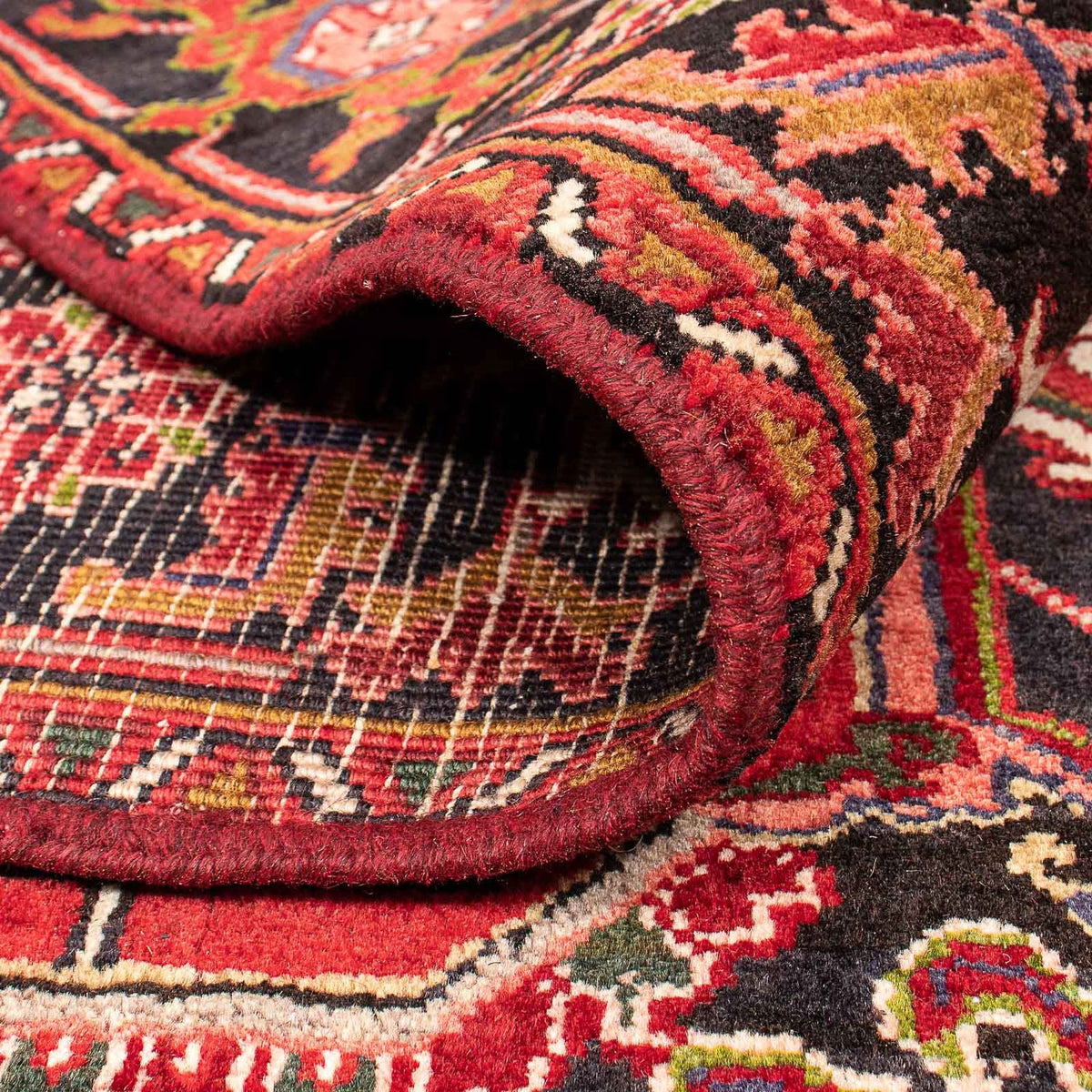 Tapis persan - Nomadic - 328 x 260 cm - rouge