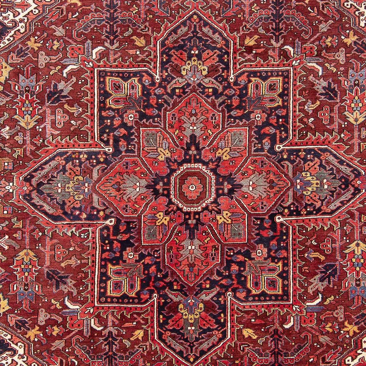 Tapis persan - Nomadic - 337 x 245 cm - rouge clair
