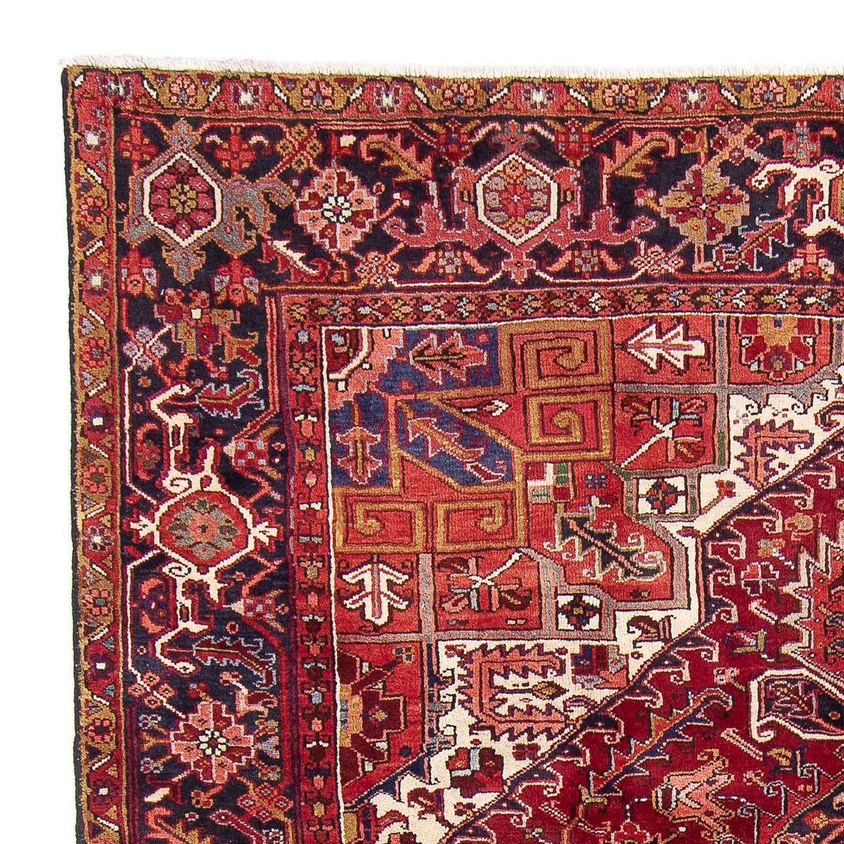 Tapis persan - Nomadic - 344 x 240 cm - rouge